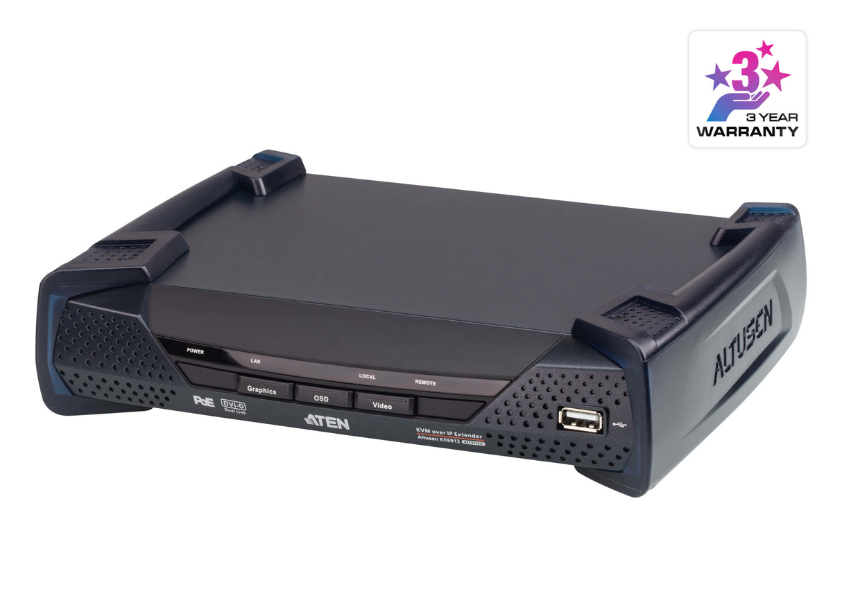 ATEN KE6912R extensor KVM Receptor