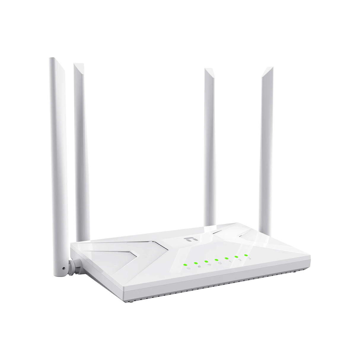 Netis System AC1200 Wireless Dual Band Router router inalámbrico Doble banda (2,4 GHz / 5 GHz) Blanco, Wi-Fi 5 (802.11ac