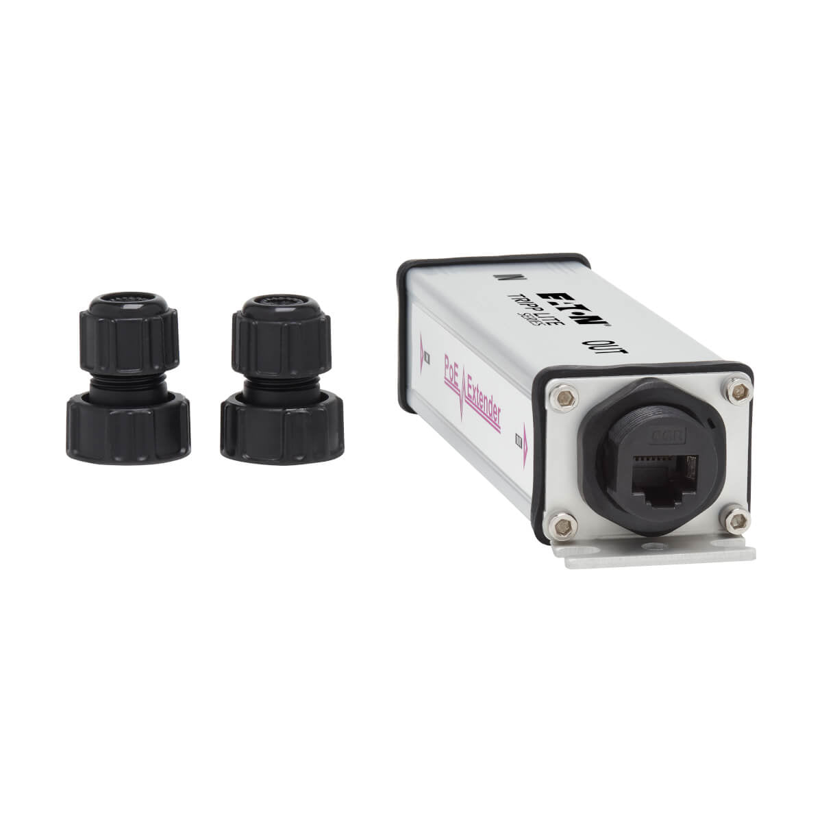 Tripp Lite NPOE-EXT-1G30WP Extensor Gigabit Ethernet PoE/PoE+ , Resistente al Agua - Cat5e/6/6a, IP65, IEEE 802.3at/af, 