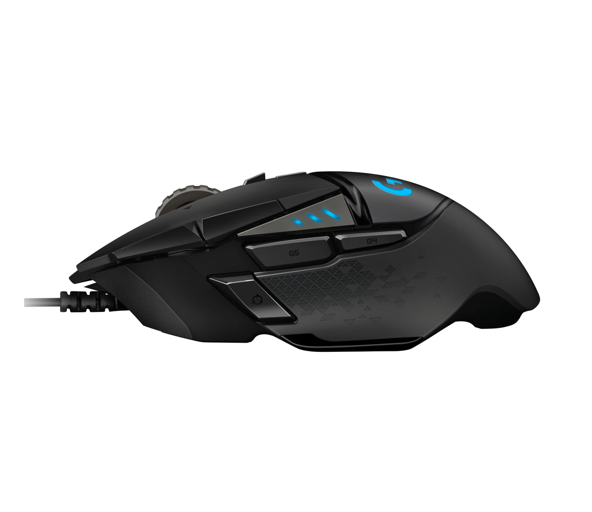 MOUSE LOGITECH G502 HERO USB 25,600DPI RGB LIGHTSYNC BLACK(910-005550)