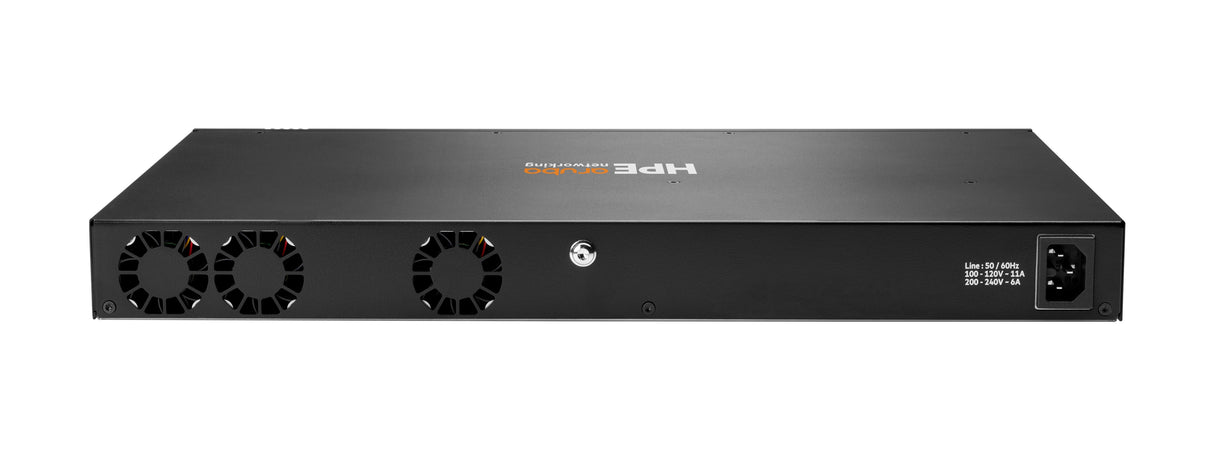 HPE Aruba Networking CX 6200F 48G Class4 PoE 4SFP+ 740W Switch, Gestionado, Gigabit Ethernet (10/100/1000), Energía sobr