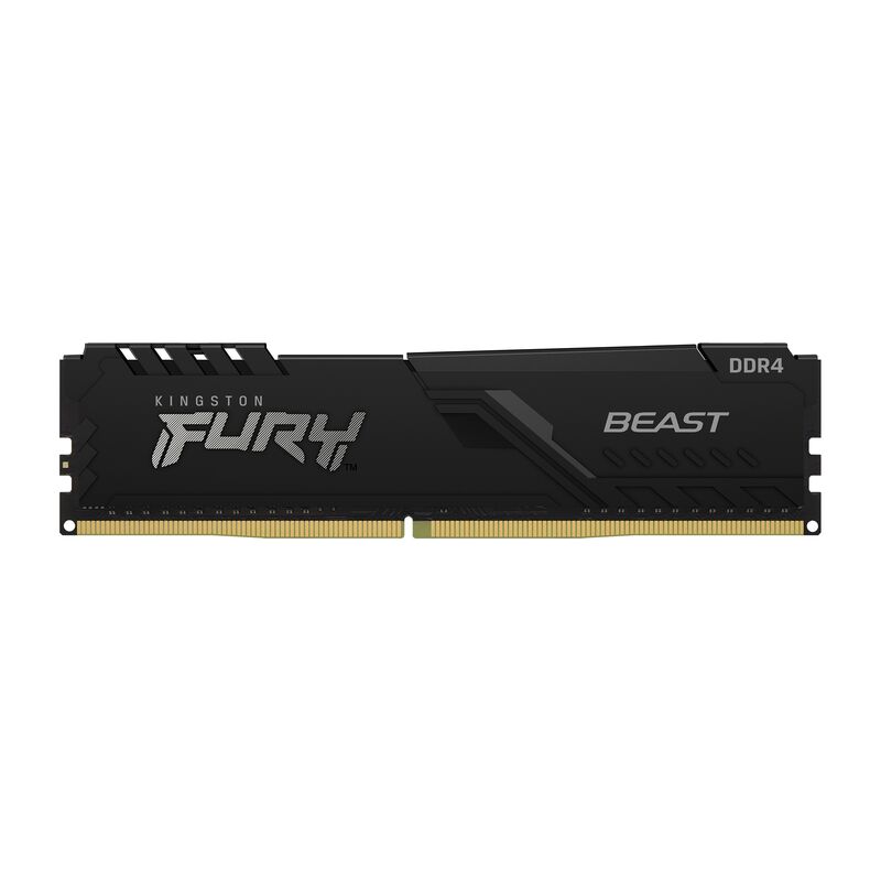 Memoria RAM Kingston Fury Black 16GB 3600MHz CL17 DIMM, Kit de 2 (KF436C17BBK2/16)
