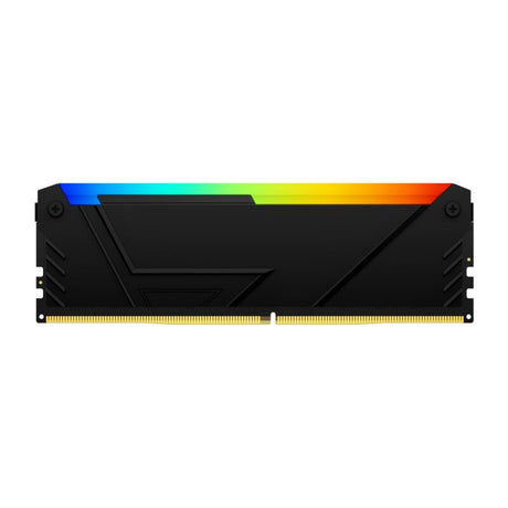MEMORIA DDR4 KINGSTON RGB 8GB 3200MHZ CL16 DIMM FB, Iluminación RGB Sync, Compatible con XMP
