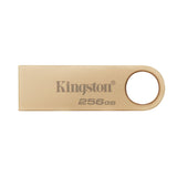 MEMORIA FLASH KINGSTON 3.2 GEN 1 128GB METALICA ORO DTSE9G3/128GB, USB 3.0, Velocidad de Lectura 100MB/s, Resistente al Agua