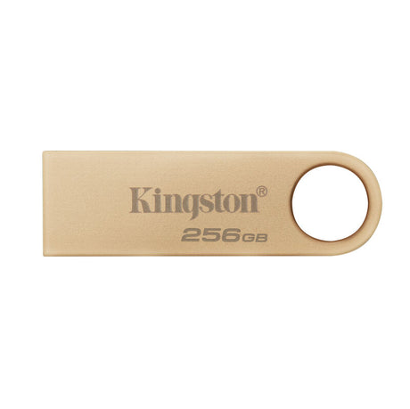 MEMORIA FLASH KINGSTON 3.2 GEN 1 128GB METALICA ORO DTSE9G3/128GB, USB 3.0, Velocidad de Lectura 100MB/s, Resistente al Agua