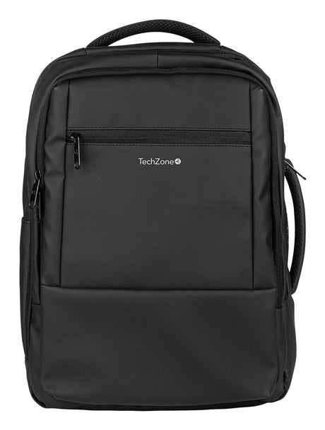 TechZone TZLBP32 mochila Negro Poliéster, Urbano, Unisex, Compartimento del portátil
