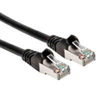 CABLE INT PATCH CAT 6A 4.2 MTS (14.0 F) S/FTP NEGRO