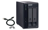 QNAP TR-002 Cajas para discos duros externos 2.5/3.5 " Serial ATA II, Serial ATA III Si