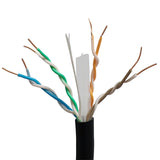 BOBINA  XCASE 100M NEGRO CAT6 .50MM