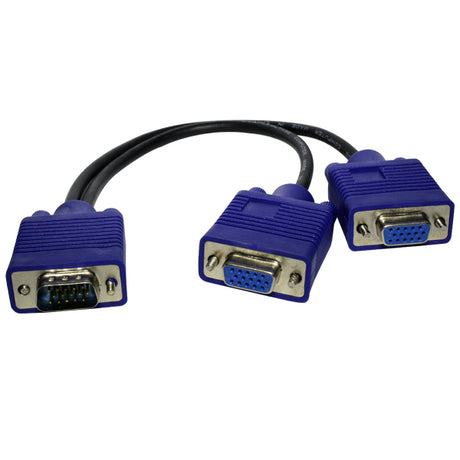 CABLE VGA A 2 VGA HEMBRA 20CM