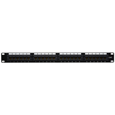 PANEL DE PARCHEO XCASE  24 PUERTOS CAT 5