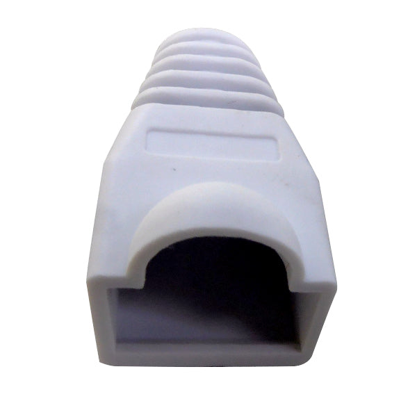BOTA DE PLASTICO PARA RJ45 100 PIEZAS COLOR GRIS