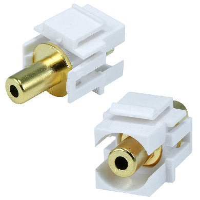 BRobotix 065760 Cambiadores de género para cables 3.5mm 3.5mm Blanco