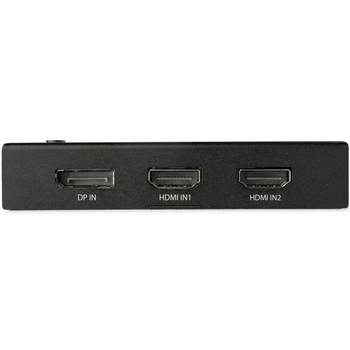 StarTech.com Switch Conmutador de Vídeo HDMI de 4 Puertos - 3x HDMI y 1x DisplayPort - 4K 60Hz Conmutadores de vídeo HDM