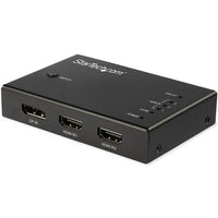 StarTech.com Switch Conmutador de Vídeo HDMI de 4 Puertos - 3x HDMI y 1x DisplayPort - 4K 60Hz Conmutadores de vídeo HDM