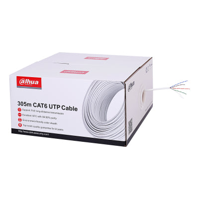 Dahua Technology PFM923I-6UN-C Cable 305 m Cat6 U/UTP (UTP) Libre de halógenos (LSZH)