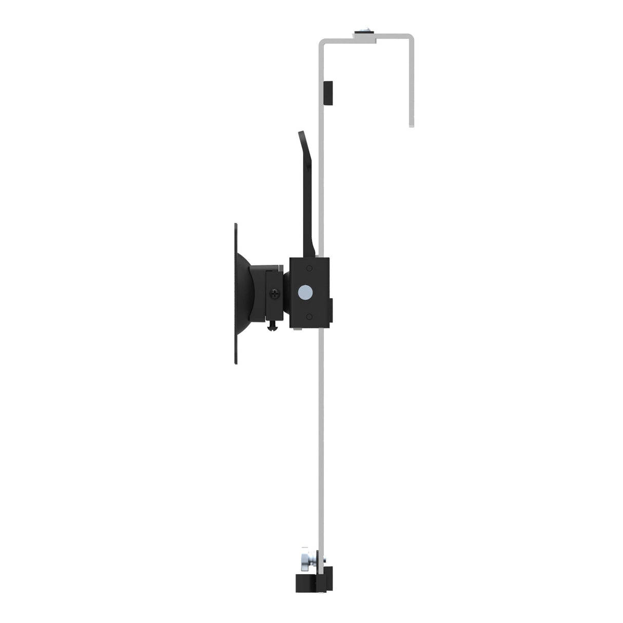 StarTech.com Soporte VESA de Cubículo para Monitor de hasta 34" - Ergonómico de Altura Ajustable - Instalación en Pared de Cubículo mediante Gancho o Abrazadera - para Cubículo de Oficina soportes para tv 8 kg 1 81,3 cm (32") 75 x 75 mm
