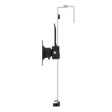 StarTech.com Soporte VESA de Cubículo para Monitor de hasta 34" - Ergonómico de Altura Ajustable - Instalación en Pared de Cubículo mediante Gancho o Abrazadera - para Cubículo de Oficina soportes para tv 8 kg 1 81,3 cm (32") 75 x 75 mm