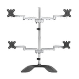 StarTech.com Base Soporte de Escritorio para 4 Monitores - Articulado - En Acero y Aluminio Soportes para monitores 4 81
