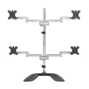 StarTech.com Base Soporte de Escritorio para 4 Monitores - Articulado - En Acero y Aluminio Soportes para monitores 4 81
