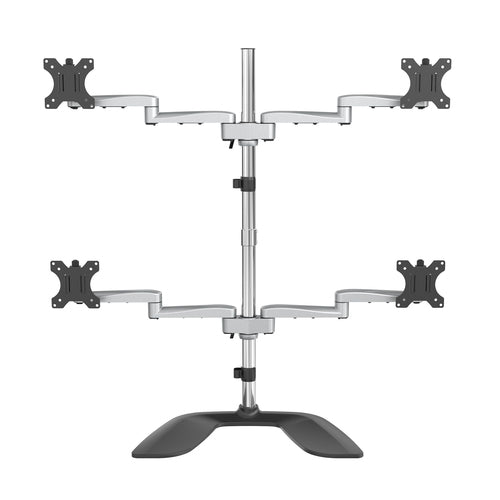 StarTech.com Base Soporte de Escritorio para 4 Monitores - Articulado - En Acero y Aluminio Soportes para monitores 4 81