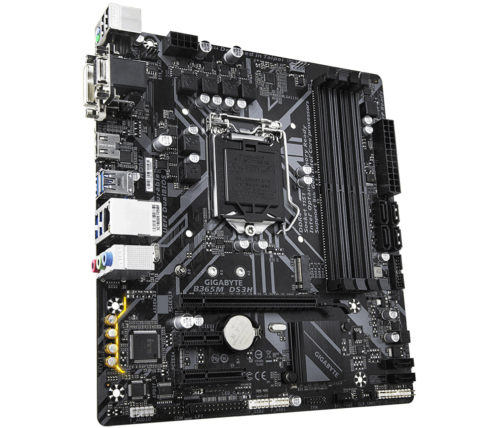 MOTHERBOARD GIGABYTE B365M DSCPNT 3H DVI/HDMI DDR4 8TH/9TH