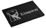 Kingston Technology Disco SSD KC600 SATA3 2,5" de 512 G unidades internas de estado sólido 256-bit AES 512 GB 2.5" Seria