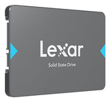 Lexar NQ100 2 TB 2.5" Serial ATA III, 550 MB/s, 6 Gbit/s, LNQ100X002T-RNNNG
