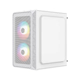 Acteck Doom Pro Mesh GI730M Mini Tower Blanco 600 W, Micro ATX, Mini-ITX, Metal