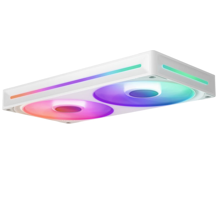 NZXT RF-U24HF-W1 sistema de refrigeración de computadora Gabinete de la computadora Ventilador Blanco, 500 RPM, 2400 RPM