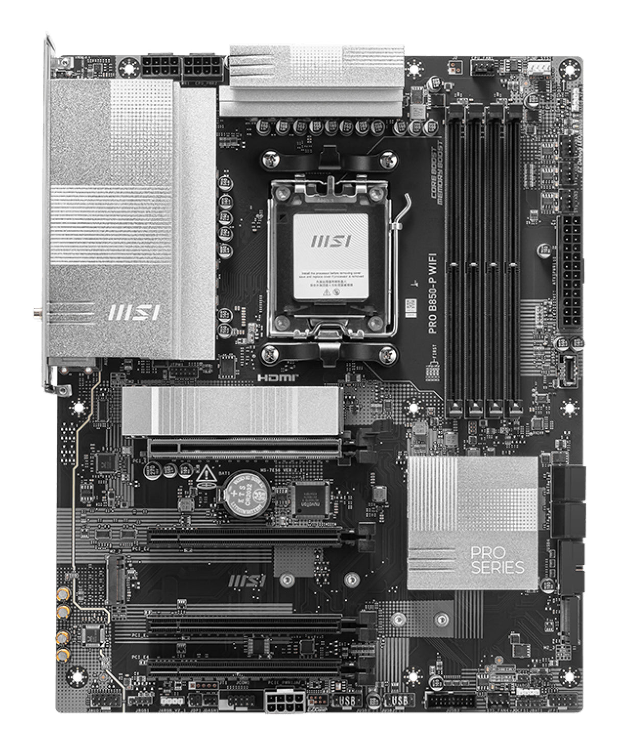 MSI PRO B850-P WIFI placas base AMD Zócalo AM5 Zócalo AM5 256 GB