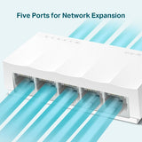 TP-Link LS1005 dispositivo de redes No administrado 5 Fast Ethernet (10/100) Si