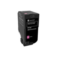 Lexmark 74C4HM0 cartucho de tóner 1 pieza(s) Original Magenta, 12000 páginas