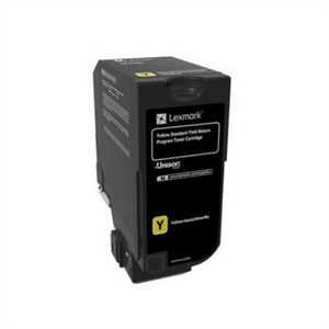 Lexmark 74C4SY0 cartucho de tóner 1 pieza(s) Original Amarillo, 7000 páginas