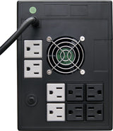 UPS VICA 1600VA/900W 10 Tomas Reguladas RJ11-RJ45 Pantalla LCD