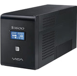 UPS VICA 1600VA/900W 10 Tomas Reguladas RJ11-RJ45 Pantalla LCD