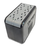 Regulador VORAGO 1000VA 8 Contactos con Supresor de Picos Negro/Blanco AVR-100