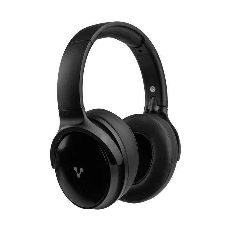 Diadema Vorago BT 5.0 Plegable, Micro SD, Negro HPB-401, 3.5mm