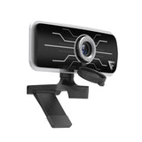 Cámara Web Full HD Game Factor LED 30FPS USB Micrófono Negra WG400