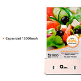 Batería Externa Qiangong LU1301SQFT-PB13S4USB, 13,000mAh, 4 Puertos USB, ACR10