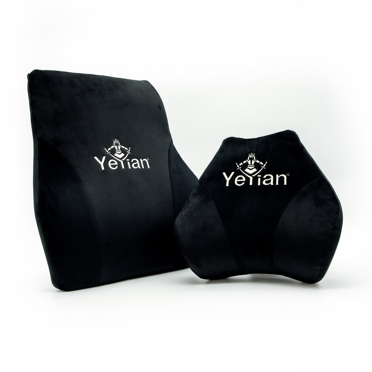 Almohada Yeyian YKA-20705 Negro, Memory Foam, Tela Max Cal, 50x30cm, Transpirable