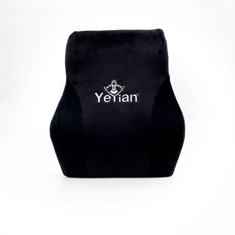 Almohada Yeyian YKA-20705 Negro, Memory Foam, Tela Max Cal, 50x30cm, Transpirable