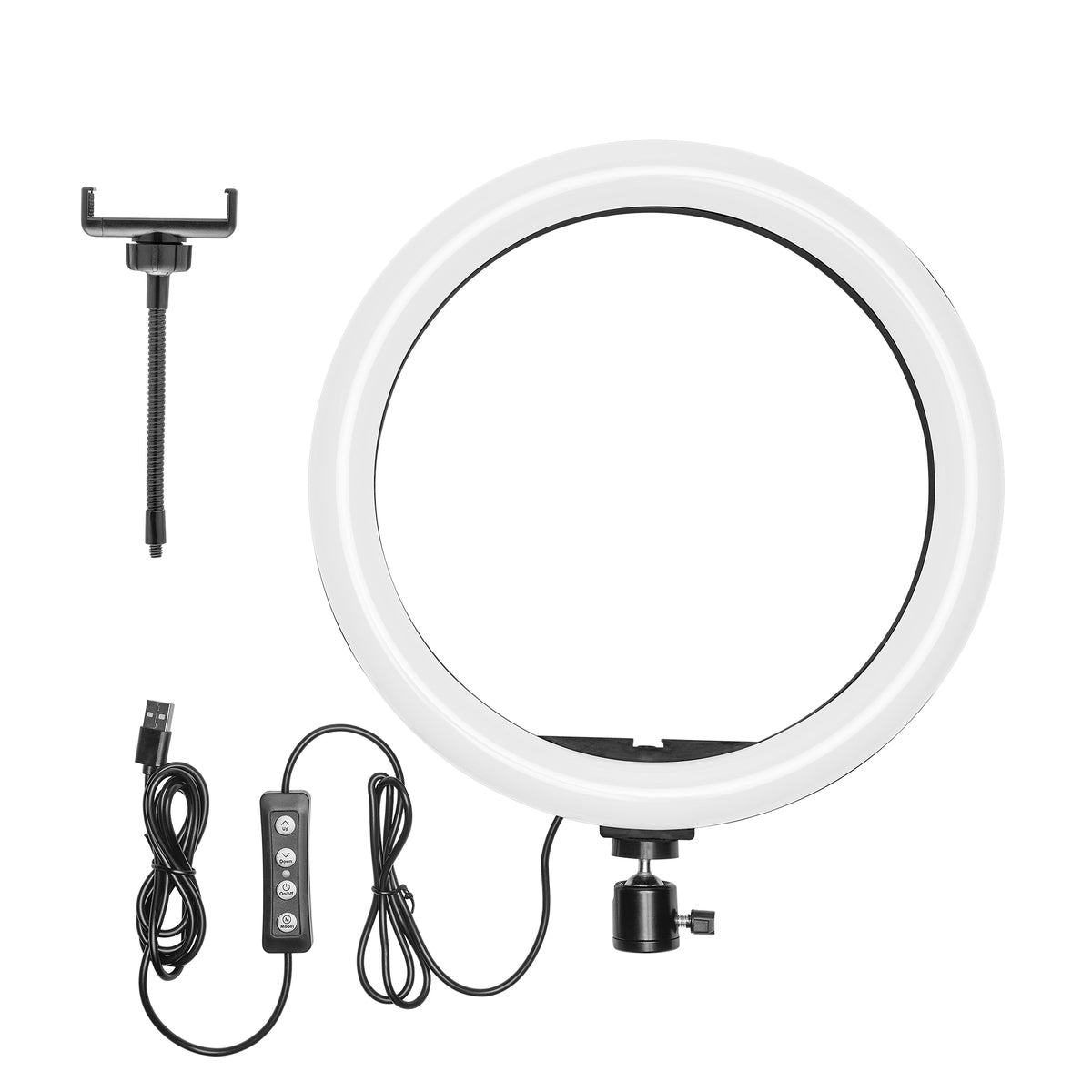 Aro de Luz LED Yeyian para Streaming YSL-12L-01 Gimli S2000, 30.5cm, USB 3.0