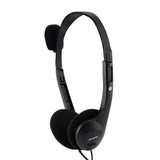 Diadema Acteck Basic Hi-Fi con Micrófono AM-370 Negro, Cable 1.5m, Conector 3.5mm, Acolchada