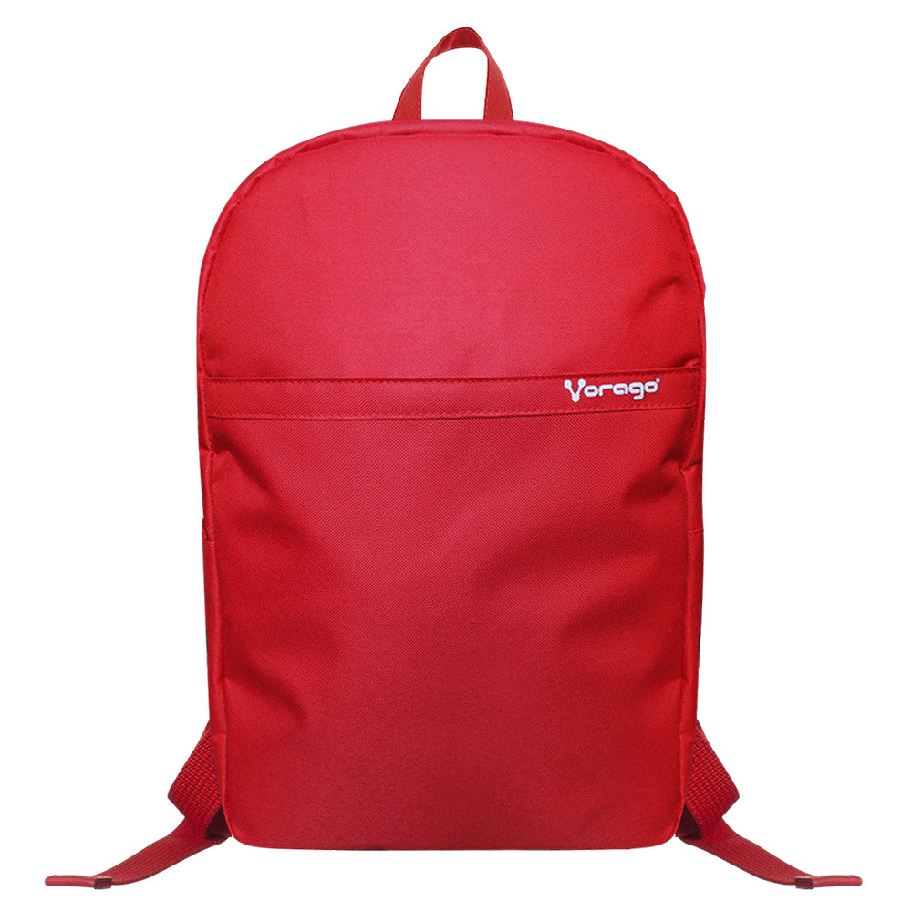 Vorago BP-100 mochila Rojo Poliéster, Ciudad, Unisex, Compartimento del portátil