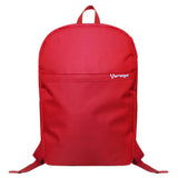 Vorago BP-100 mochila Rojo Poliéster, Ciudad, Unisex, Compartimento del portátil