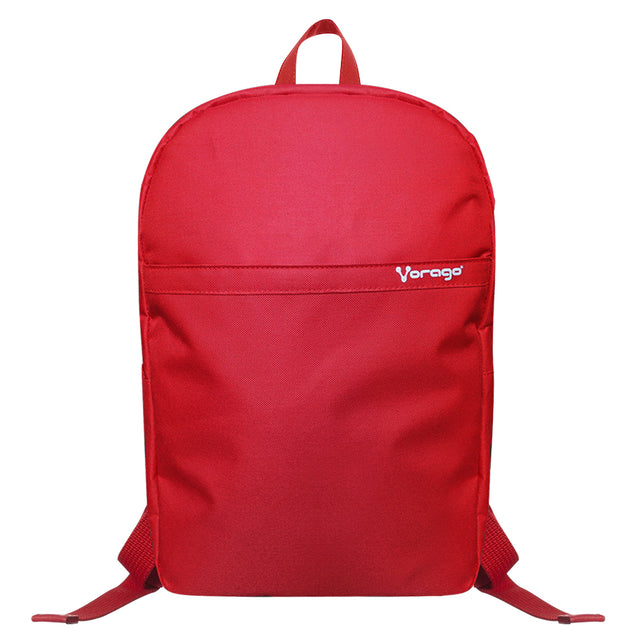 Vorago BP-100 mochila Rojo Poliéster, Ciudad, Unisex, Compartimento del portátil