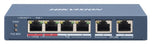 Hikvision DS-3E0106HP-E switch No administrado Fast Ethernet (10/100) Energía sobre Ethernet (PoE) Azul