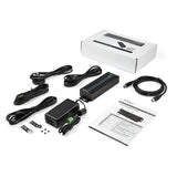 StarTech.com Hub Concentrador Ladrón USB de 10 Puertos con Adaptador de Corriente - con Protección contra Descargas de 3