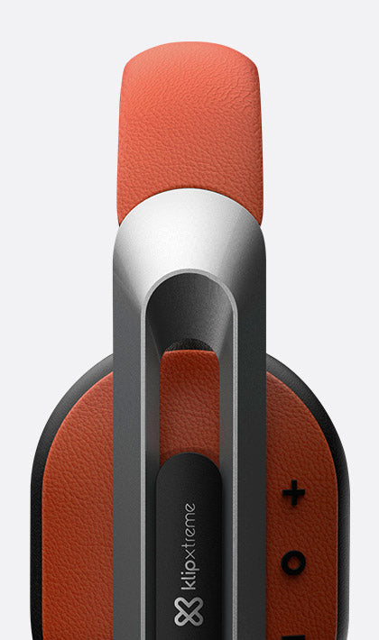 Klip Xtreme KWH-750CO audífono y auriculare Auriculares Inalámbrico Diadema Llamadas/Música Bluetooth Coral, 100 - 20000